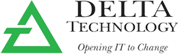 A green banner with the words " dede technology."